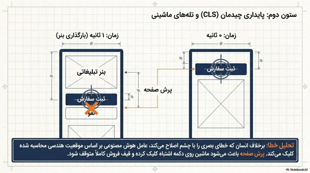 پایداری چیدمان و CLS